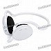 Stylish Sporty Bluetooth 2.1 Stereo Handsfree Headset - White (10-Hour Talk/10-Day Standby) Stylish Sporty Bluetooth 2.1 Stereo Handsfree Headset - White (10-Hour Talk/10-Day Standby)