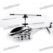 M5 Rechargeable 3.5-CH R/C Helicopter with Gyroscope - Black + White (IR Remote/6 x AA)