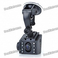 3.0MP 720P Wide Angle Car DVR Camcorder w/ 8-LED IR Night Vision/SD/HDMI/Mini USB (2.5" LCD) 3.0MP 720P Wide Angle Car DVR Camcorder w/ 8-LED IR Night Vision/SD/HDMI/Mini USB (2.5" LCD)