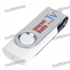 Compact USB Worldwide Internet TV/Radio/Games/MTV/Movie Player Dongle - White Compact USB Worldwide Internet TV/Radio/Games/MTV/Movie Player Dongle - White
