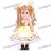 Cute Doll with Skirt & Curly Hair (Simulation Skin)