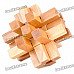 Wooden 14-Piece Lock Puzzle Brain Teaser IQ Toy