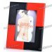 Stylish Melamine Ceramic Photo Frame - Red + Black (128 x 89mm)