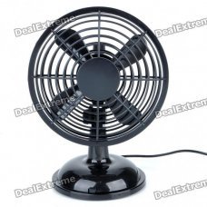 USB Powered Mini Cooling Fan - Black (DC 5V)