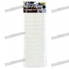 Charming DIY Pearl Sticker for Car/Cell Phone/PSP/Camera/MP3/MP4 - White (598 Piece/Sheet)