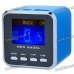 1.4" LCD Mini USB Rechargeable MP3 Player Speaker w/ Alarm Clock/TF/USB/Line In/3.5mm Jack - Blue 1.4" LCD Mini USB Rechargeable MP3 Player Speaker w/ Alarm Clock/TF/USB/Line In/3.5mm Jack - Blue