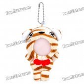 Cute Short Plush Tiger Doll Toy Photo Frame