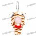 Cute Short Plush Tiger Doll Toy Photo Frame