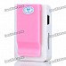 USB Rechargeable Screen-Free MP3 Player with TF Slot/3.5mm Audio Jack/Clip - Pink USB Rechargeable Screen-Free MP3 Player with TF Slot/3.5mm Audio Jack/Clip - Pink