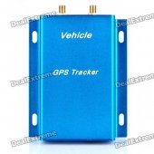 Portable Multi-Function GSM/GPRS/GPS Vehicle Tracker - Blue