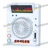 USB Rechargeable Portable DJ Mix Turntable Mini Speaker