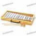 Musical Instrument Glockenspiel with Case (13-Note)