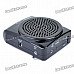 13W Music Speaker Voice Amplifier Megaphone w/ Headset Microphone - Black 13W Music Speaker Voice Amplifier Megaphone w/ Headset Microphone - Black