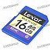 Genuine Lexar SDHC Memory Card - Random Color (16 GB / Class 4) Genuine Lexar SDHC Memory Card - Random Color (16 GB / Class 4)