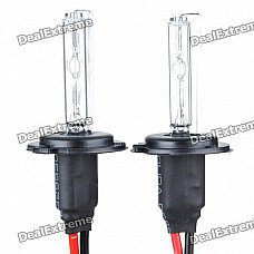 H7 35W 3200-Lumen 6000K Xenon HID White Headlamps for Car (Pair/12V)