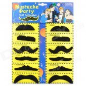 Stylish Costume Artificial Mustache (Assorted 12-PCS)