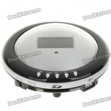 1.6" LCD Display UFO Style MP3 Player with White 4-LED Lights + FM + USB/SD Port 1.6" LCD Display UFO Style MP3 Player with White 4-LED Lights + FM + USB/SD Port