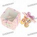 Cute Lovers Style Resin Trinket Box Ornaments