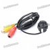 E318 Vehicle Car Rear View Waterproof Video Camera (DC 12V/NTSC)