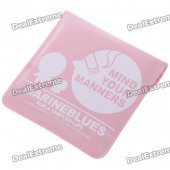Portable Travel Cigarette Ash Bag - Pink