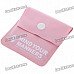 Portable Travel Cigarette Ash Bag - Pink