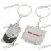 Zinc Alloy Lovers Keychains (Host Computer & Display Screen / 2-Piece Set)