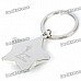 Alloy Star Shaped Compass Keychain