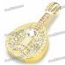 Crystal Gittern Style USB 2.0 Flash/Jump Drive - Golden (16 GB)