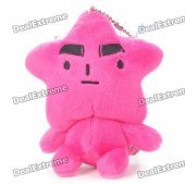 Starfish Figure Toy with Suction Cup - Rose Red