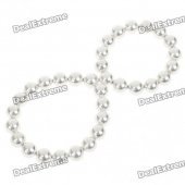 4.8~5mm Neodymium NIB Magnet Spheres with Steel Case - Silver (216-Piece Pack)