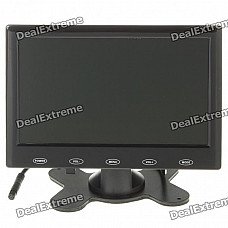 Portable 7" Wide Screen LCD TV Monitor with AV Input (PAL/NTSC/480x234px) Portable 7" Wide Screen LCD TV Monitor with AV Input (PAL/NTSC/480x234px)
