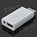 HDMI 720P/1080P + 3.5mm Audio Converter Adapter for WII HDMI 720P/1080P + 3.5mm Audio Converter Adapter for WII