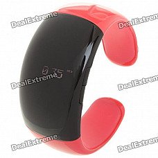 Stylish Bluetooth V2.1 Bracelet w/ Vibration Function + Digital Time - Red Stylish Bluetooth V2.1 Bracelet w/ Vibration Function + Digital Time - Red