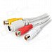 15-Pin VGA to S-video AV RCA TV Cable (19CM-Length) 15-Pin VGA to S-video AV RCA TV Cable (19CM-Length)