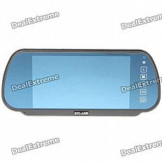Universal 7" TFT LCD Rearview Mirror Monitor with Remote Controller Universal 7" TFT LCD Rearview Mirror Monitor with Remote Controller