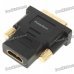 Gold Plated DVI 24+1 Male to HDMI Female Adapter