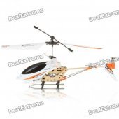 M350 Rechargeable 3.5-CH R/C Helicopter w/ Gyroscope - White + Black (IR Remote/6 x AA)