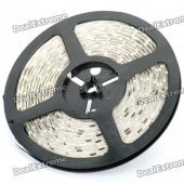 Waterproof 54W 6500K 3600LM 300x5050 SMD LED White Light Flexible Strip w/ Power Adapter (5-Meter)