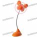 Mini USB/3xAAA Powered Flexible Neck 2-Blade Cooling Fan with Multicolored LED (3 x AAA) Mini USB/3xAAA Powered Flexible Neck 2-Blade Cooling Fan with Multicolored LED (3 x AAA)