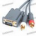 Gold Plated VGA Cable for Xbox 360 (160CM-Length)