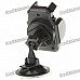 Universal Car Windshield Swivel Mount Holder for Cell Phone/MP3/MP4/GPS - Black