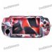 Silicone Protective Case for PSP 3000/2000 - Red + White + Black