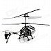 Iphone/Ipod Touch/Ipad Controlled Rechargeable 3-CH R/C I-Helicopter w/ Gyroscope - Silver + Black Iphone/Ipod Touch/Ipad Controlled Rechargeable 3-CH R/C I-Helicopter w/ Gyroscope - Silver + Black