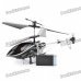 Iphone/Ipod Touch/Ipad Controlled Rechargeable 3-CH R/C I-Helicopter w/ Gyroscope - Black Iphone/Ipod Touch/Ipad Controlled Rechargeable 3-CH R/C I-Helicopter w/ Gyroscope - Black