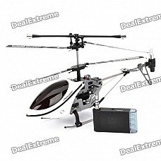 Iphone/Ipod Touch/Ipad Controlled Rechargeable 3-CH R/C I-Helicopter w/ Gyroscope - White Iphone/Ipod Touch/Ipad Controlled Rechargeable 3-CH R/C I-Helicopter w/ Gyroscope - White
