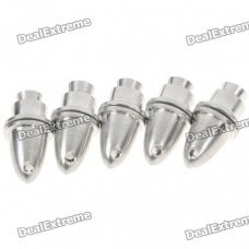 R/C Plane 4.0mm Motor Shaft Propeller Prop Adapter (5-Pack)