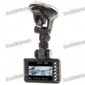2MP Dual Lens Wide Angle Car DVR Camcorder w/ HDMI/TF Slot (2.8" TFT LCD)