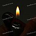 Butane Flame Lighter Keychain - Golden