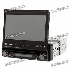 7.0" Touch Screen Single DIN Car DVD Player + WinCE 5.0 GPS Navigator w/ FM/Bluetooth/USB/SD