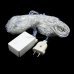 120-LED 1.4x1.3M Net Style Christmas Light (8-Mode White LED 220V AC) 120-LED 1.4x1.3M Net Style Christmas Light (8-Mode White LED 220V AC)